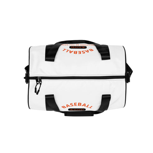 Baseball &God Outrageous Gym Bag